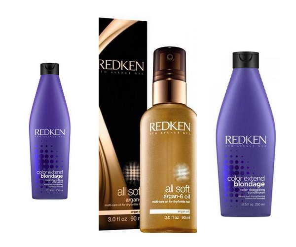 

Redken Комплект Блонд: шампунь + кондиционер + аргановое масло (Redken, Уход за волосами), Уход за волосами
