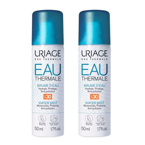 Урьяж Комплект Увлажняющая дымка-спрей SPF30 2 шт х 50мл (Uriage, Eau thermale) фото 0