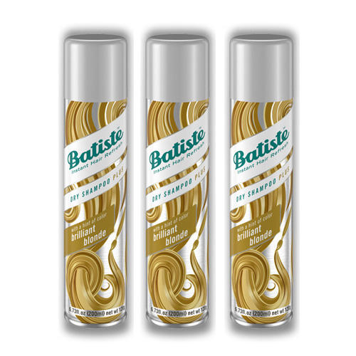Батист Комплект Light Brilliant Blonde Сухой шампунь 3 шт х 200 мл (Batiste, Color) фото 0