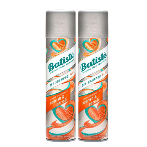 Батист Комплект Nourish&Enrich С экстрактом миндаля Сухой шампунь 2 шт х 200 мл (Batiste, Care) фото 0