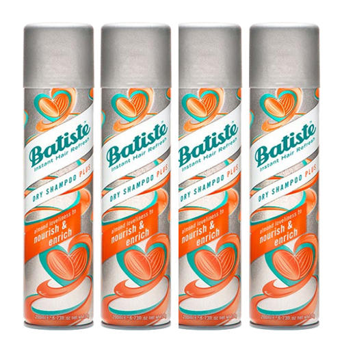 Батист Комплект Nourish&Enrich С экстрактом миндаля Сухой шампунь 4 шт х 200 мл (Batiste, Care) фото 0