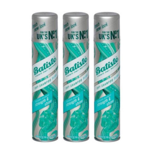 Батист Комплект Strength&Shine Сила и блеск Сухой шампунь 3 шт х 200 мл (Batiste, Care) фото 0