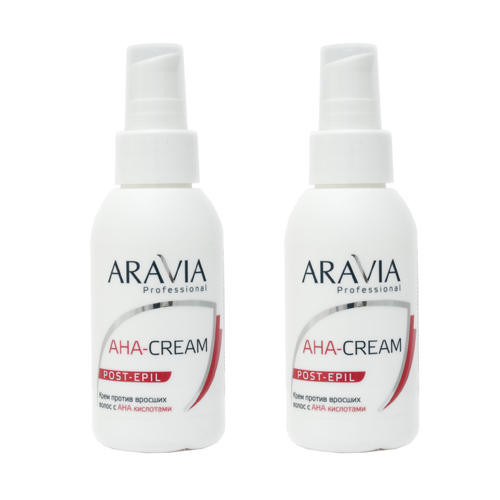 Аравия Профессионал Aravia Professional Комплект Крем против вросших волос с АНА кислотами 2 шт х 100 мл (Aravia Professional, Spa Депиляция) фото 0