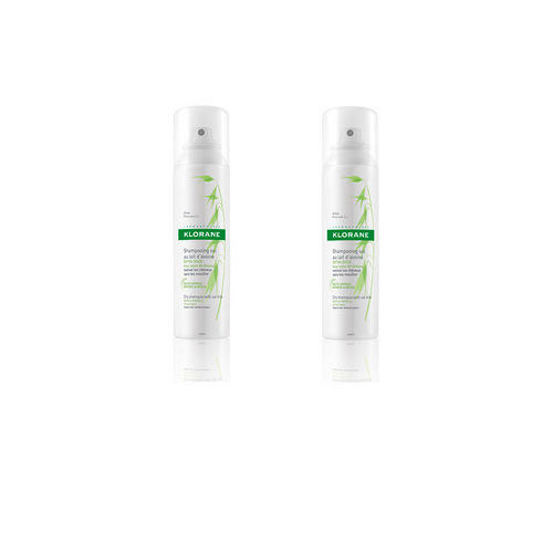 Клоран Комплект Сухой шампунь с овсом в спрее, 2х150 мл (Klorane, Овес) фото 1