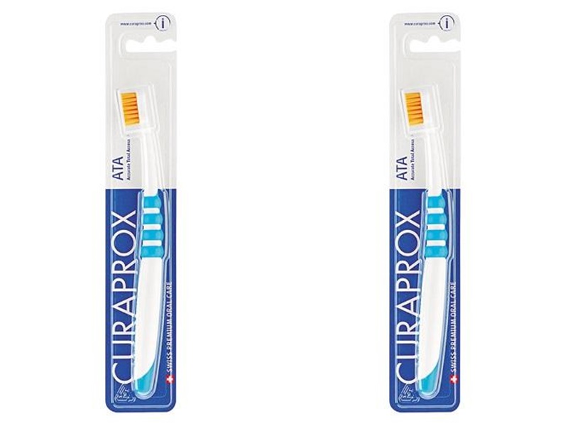 Купить Curaprox Набор Подростковая зубная щетка*2 штуки (Curaprox, Мануальные зубные щетки), Швейцария