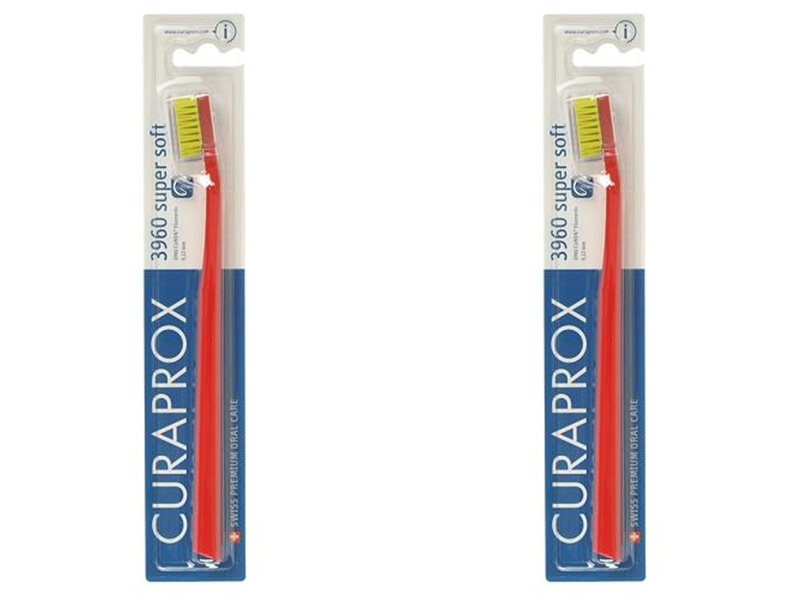 Купить Curaprox Набор упермягкая зубная щетка*2 штуки (Curaprox, Мануальные зубные щетки), Швейцария