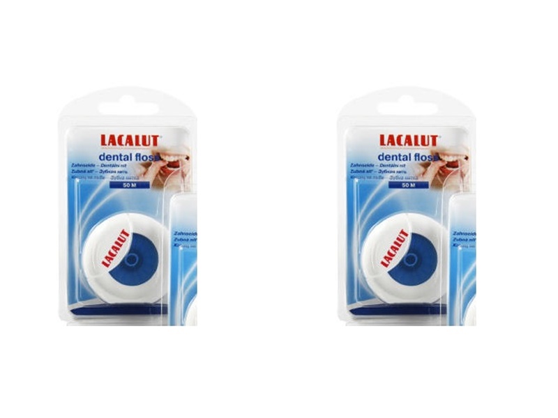 Лакалют Набор Зубная нить Дентал 50 м*2 штуки (Lacalut, Интердентал) фото 0