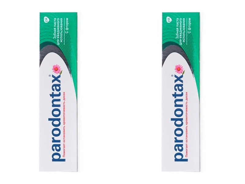 Купить Parodontax Набор Зубная паста Parodontax с фтором, 50 мл*2 штуки (Parodontax, Зубные пасты)