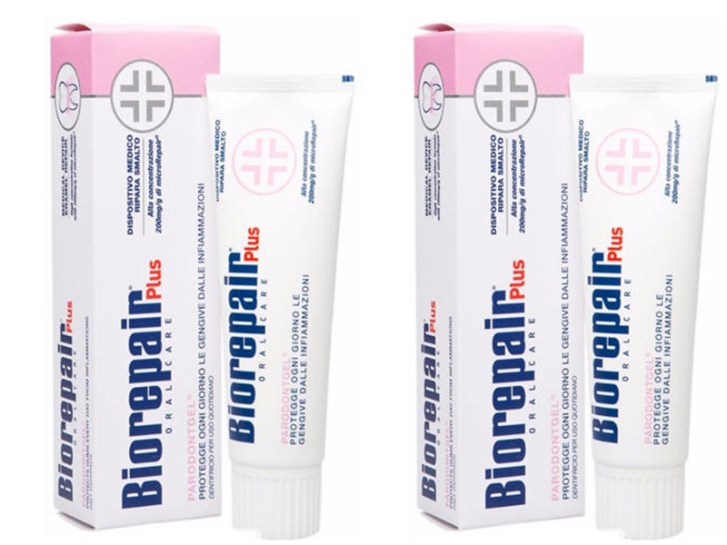 

Biorepair Набор Plus paradontgel Зубная паста для профессиональных болезней десен 75 мл*2 штуки (Biorepair, Ежедневная забота), Ежедневная забота