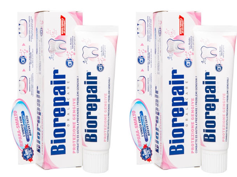 Biorepair Набор Gum Protection Зубная паста для защиты десен 75 мл*2 штуки (Biorepair, Ежедневная забота)