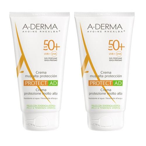 Адерма Набор: Солнцезащитный крем SPF 50+, 2 х 150 мл (A-Derma, Protect) фото 0