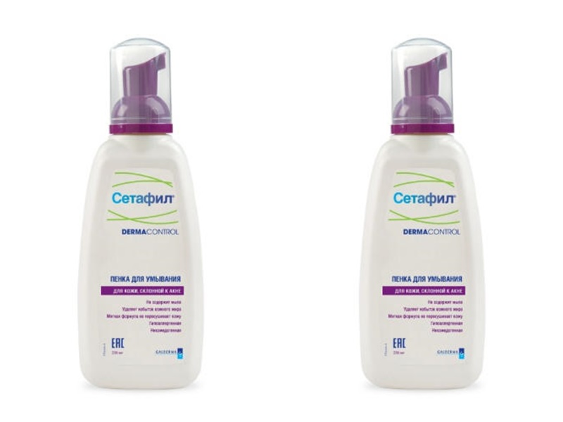 Сетафил Набор Пенка для умывания Сетафил Dermacontrol 236 мл*2 штуки (Cetaphil, Dermacontrol) фото 0