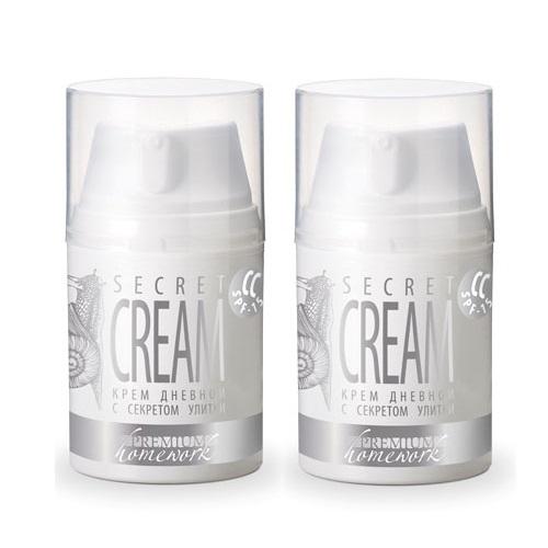 

Premium Комплект Дневной СС-крем "Secret Cream" с секретом улитки SPF15, 2х50 мл (Premium, Secret Formula), Secret Formula