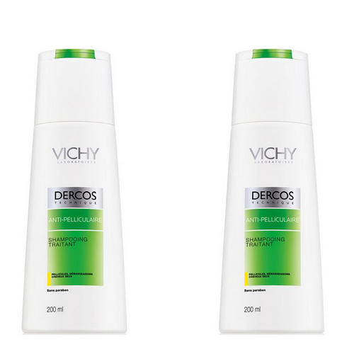 

Vichy Набор Шампунь против перх для сухих волос 200мл*2шт (Vichy, Dercos), Dercos