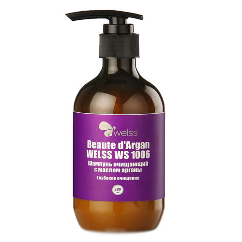 Велс Шампунь очищающий с маслом арганы Beaute d`Argan 280 мл (Welss, Роскошные волосы) фото 0