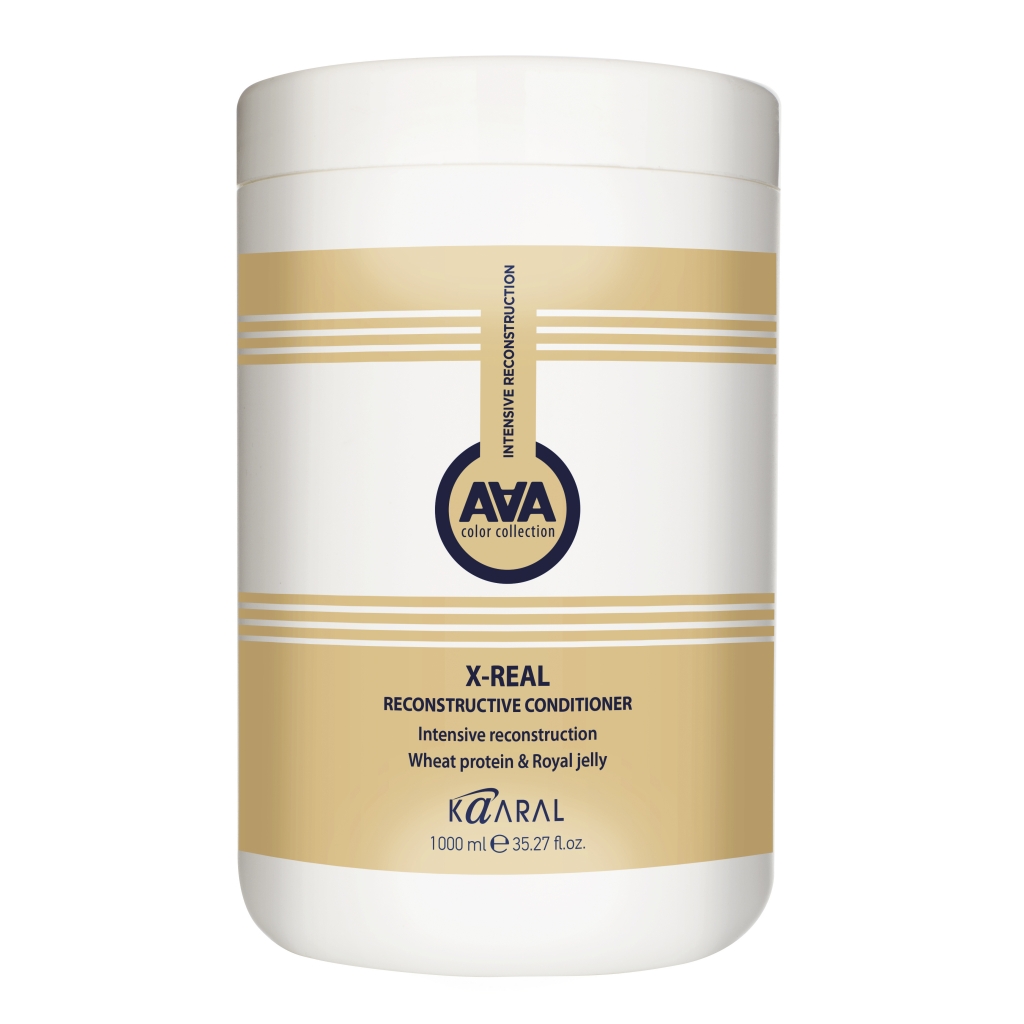 Каарал Восстанавливающий кондиционер с пшеничными протеинами X-Real Reconstructive Conditioner, 1000 мл (Kaaral, AAA) фото 0