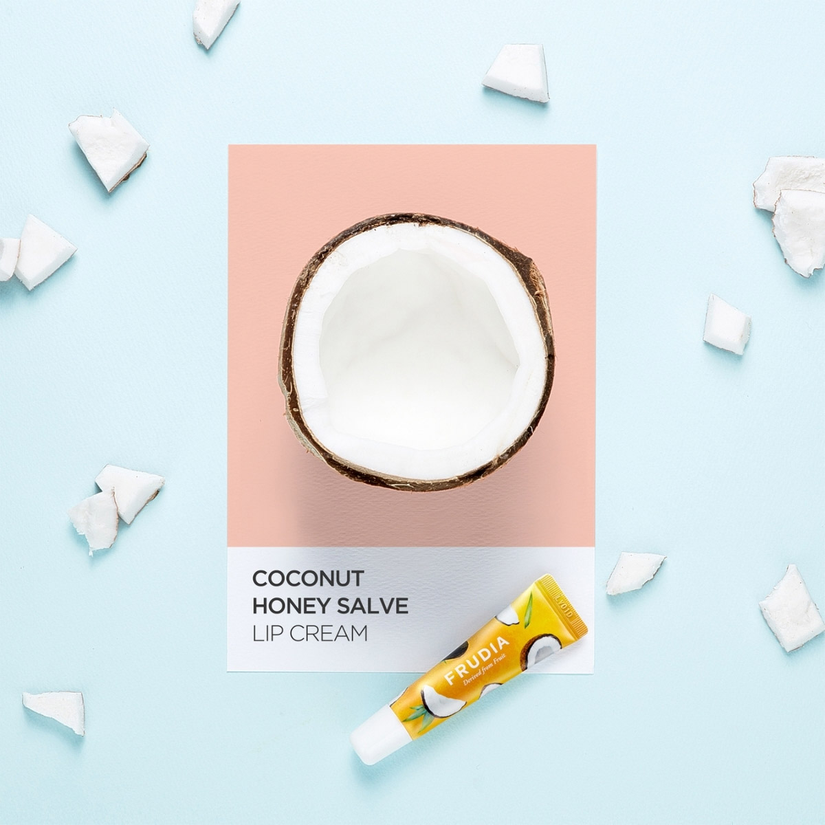 Фрудиа Смягчающий крем для губ с кокосом, 10 г (Frudia, Уход за губами) фото 2