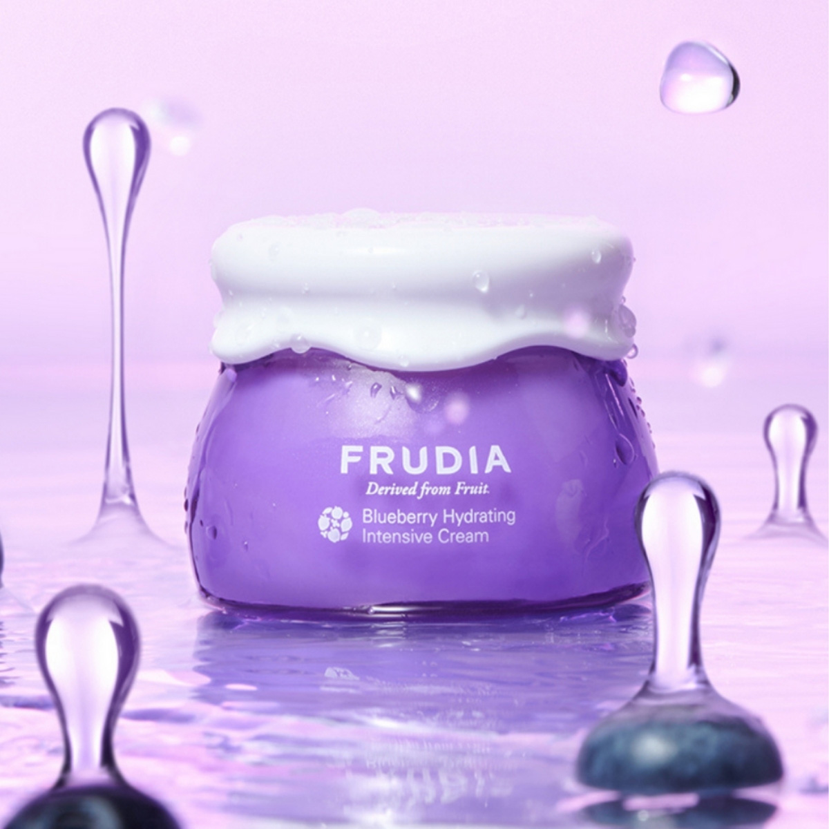 Фрудиа Интенсивно увлажняющий крем с черникой, 55 г (Frudia, Увлажнение с черникой) фото 3