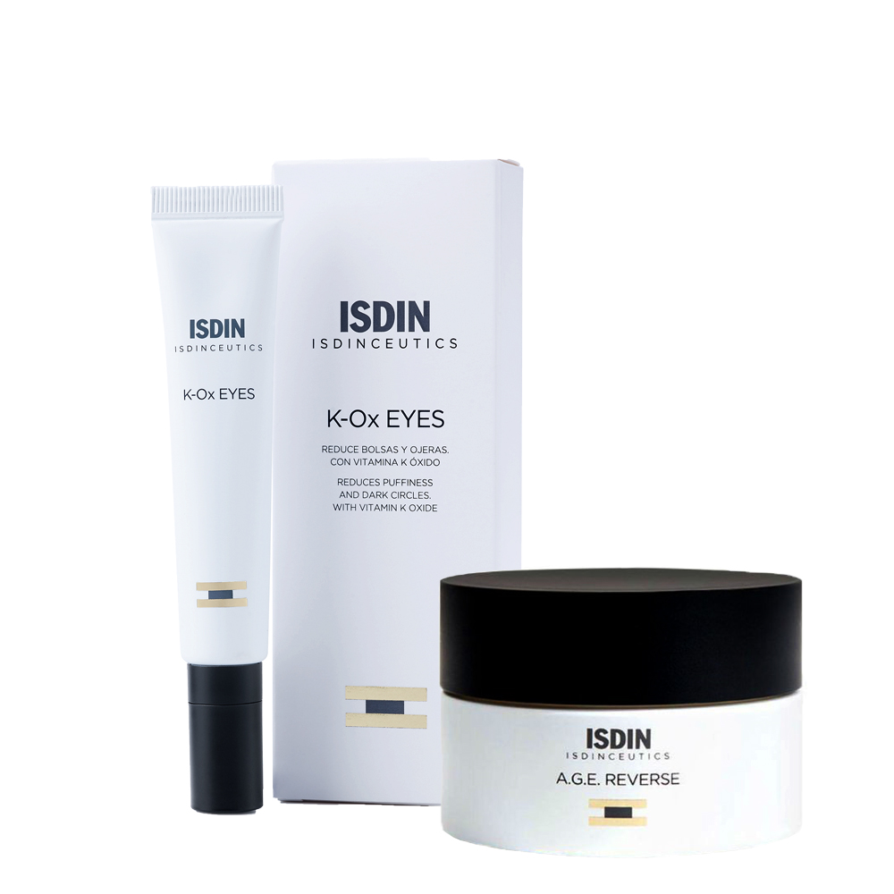  Набор K-OX EYES, крем для кожи вокруг глаз 15 мл + Крем для лица ISDINCEUTICS A.G.E. REVERSE 50 г (ISDIN, Isdinceutics) фото 0