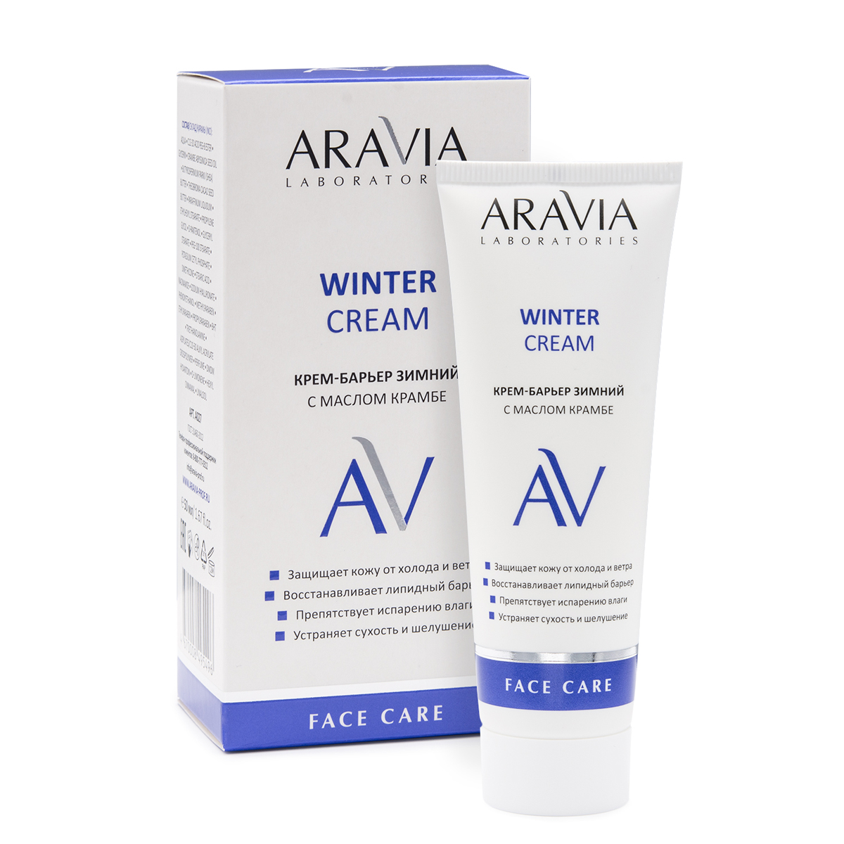 Aravia Laboratories Крем-барьер зимний c маслом крамбе Winter Cream, 50 мл (Aravia Laboratories, Уход за лицом) цена и фото