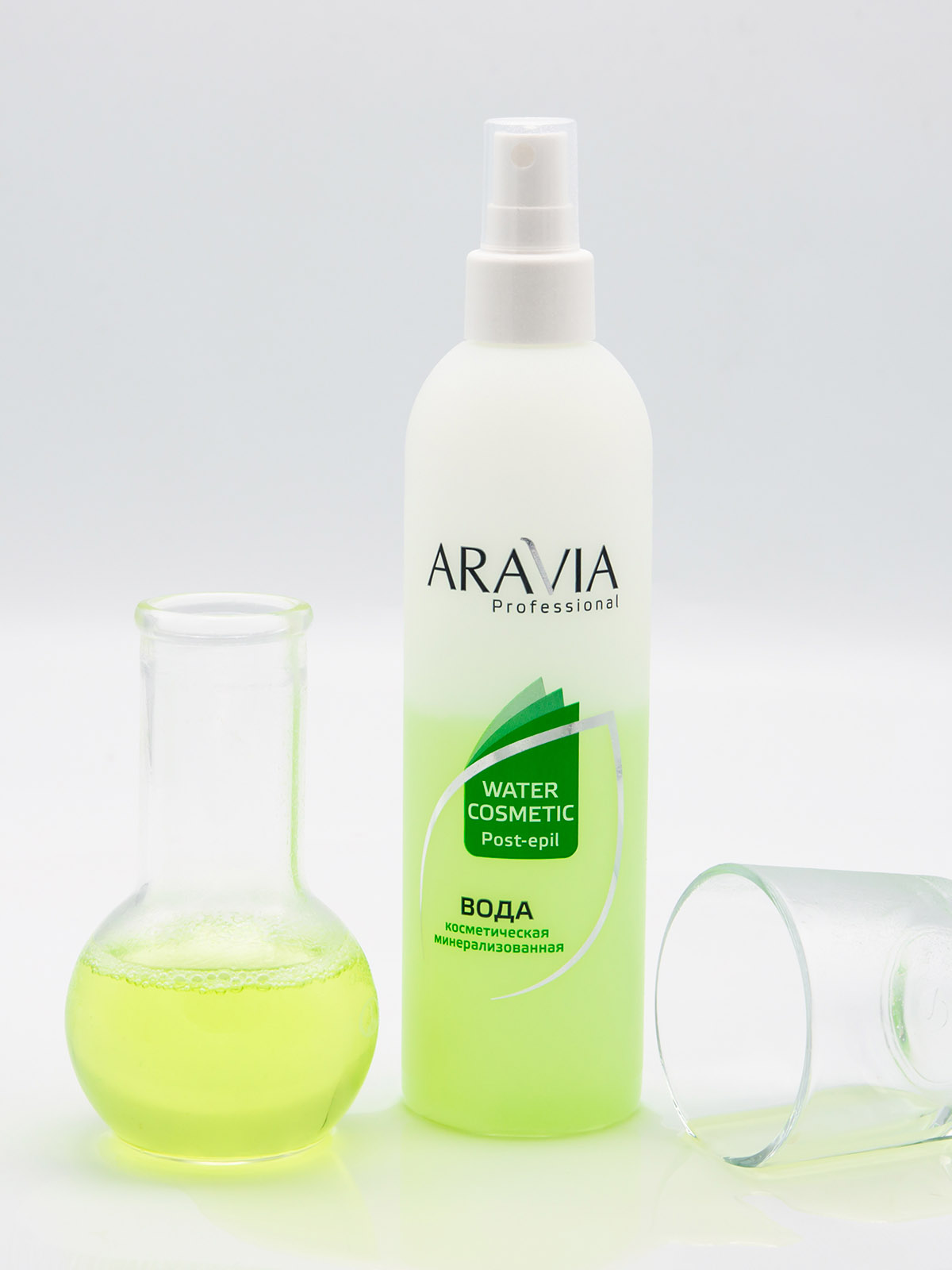 Аравия Профессионал Вода косметическая минерализованная с мятой и витаминами, 300 мл (Aravia Professional, Spa Депиляция) фото 3