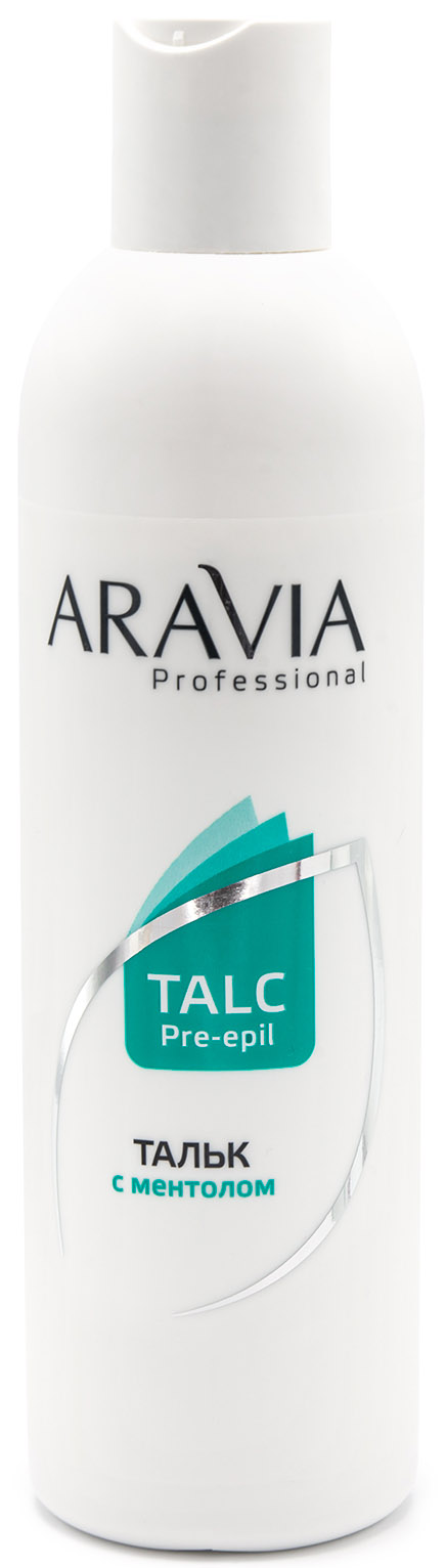 цена Aravia Professional Тальк с ментолом, 300 г (Aravia Professional, Spa Депиляция)