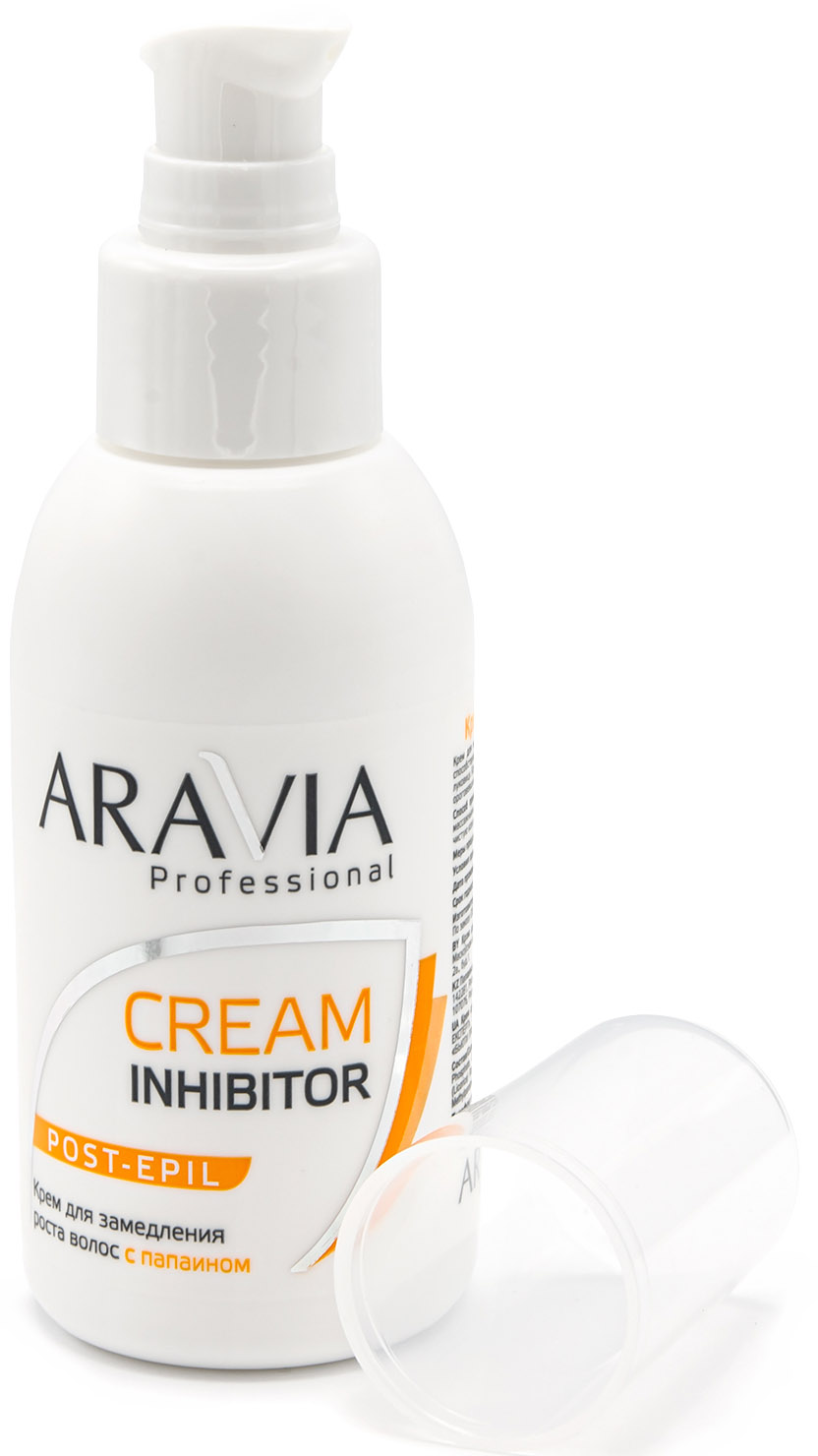 Аравия Профессионал Крем для замедления роста волос с папаином, 100 мл (Aravia Professional, Spa Депиляция) фото 2