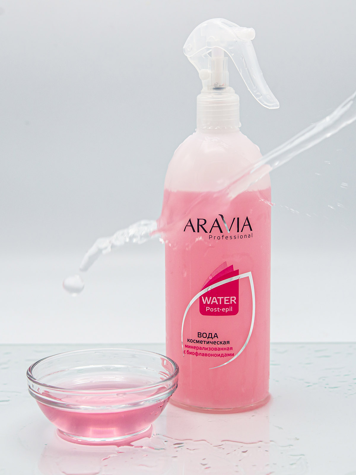 Аравия Профессионал Вода косметическая минерализованная с биофлавоноидами, 500 мл (Aravia Professional, Spa Депиляция) фото 3