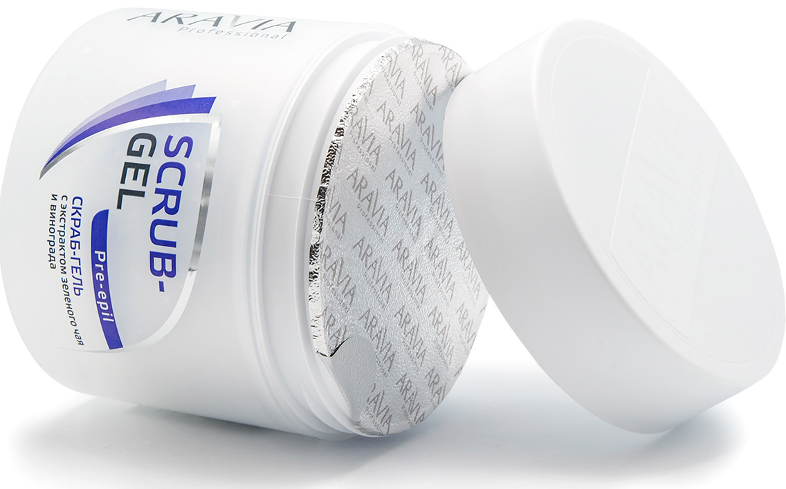 Аравия Профессионал Aravia Professional Скраб-гель перед депиляцией с экстрактом зеленого чая и винограда 300 мл (Aravia Professional, Spa Депиляция) фото 2