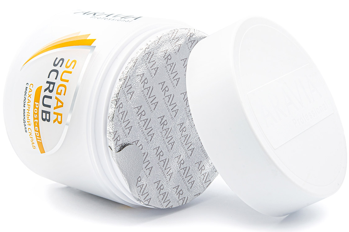 Аравия Профессионал Сахарный скраб для тела с маслом миндаля, 300 мл (Aravia Professional, Spa Депиляция) фото 2