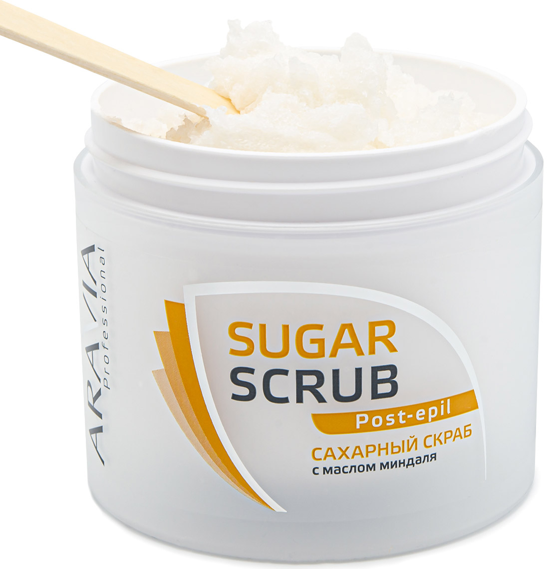 Аравия Профессионал Сахарный скраб для тела с маслом миндаля, 300 мл (Aravia Professional, Spa Депиляция) фото 3