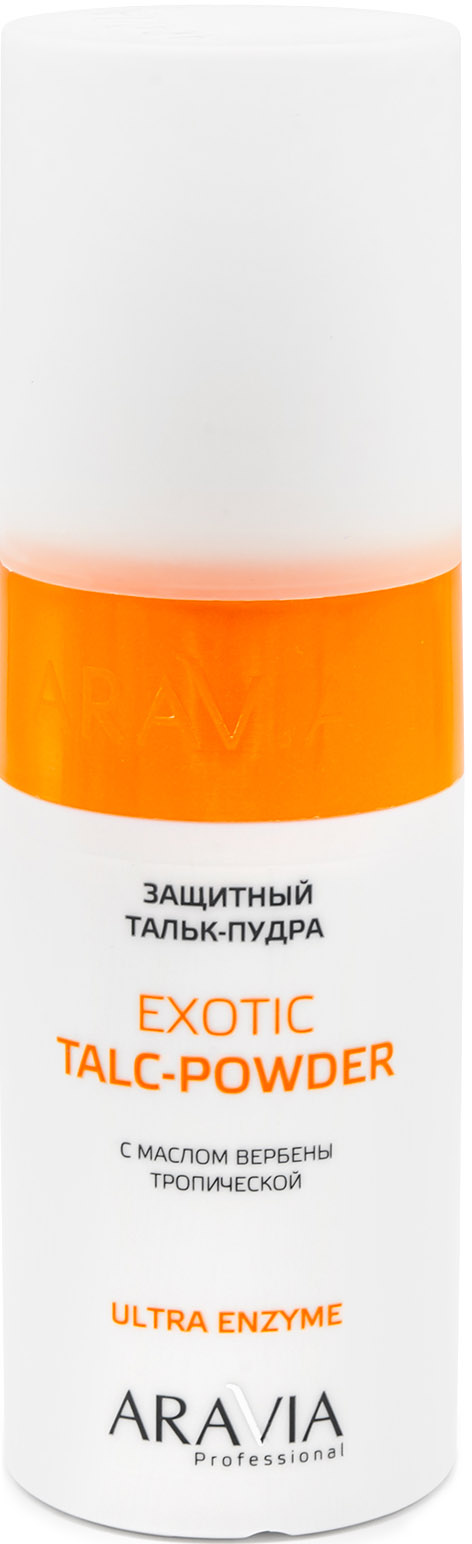 Aravia Professional Защитный тальк-пудра с экстрактом вербены тропической Exotic Talc-Powder, 150 мл (Aravia Professional, Spa Депиляция)