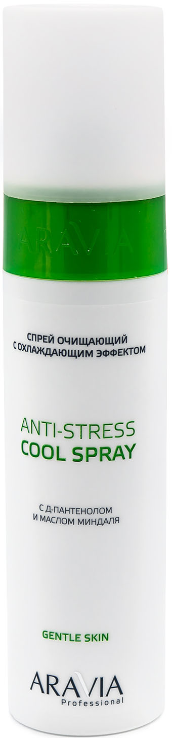 Aravia Professional Спрей очищающий с охлаждающим эффектом Anti-Stress Cool Spray, 250 мл (Aravia Professional, Spa Депиляция)