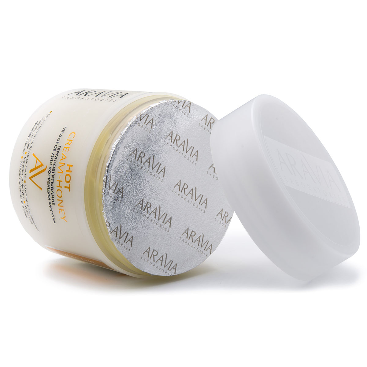 Аравия Лабораторис Термообёртывание медовое для коррекции фигуры Hot Cream-Honey, 300 мл (Aravia Laboratories, Уход за телом) фото 2