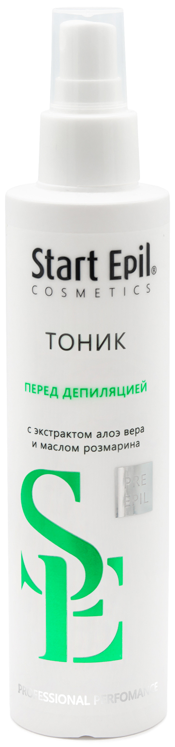 Aravia Professional Start Epil Тоник перед депиляцией с экстрактом алоэ и маслом розмарина для чувствительной кожи, 200 мл (Aravia Professional, Spa Депиляция) aravia professional гель перед депиляцией с алоэ вера и ромашкой 300 мл aravia professional spa депиляция