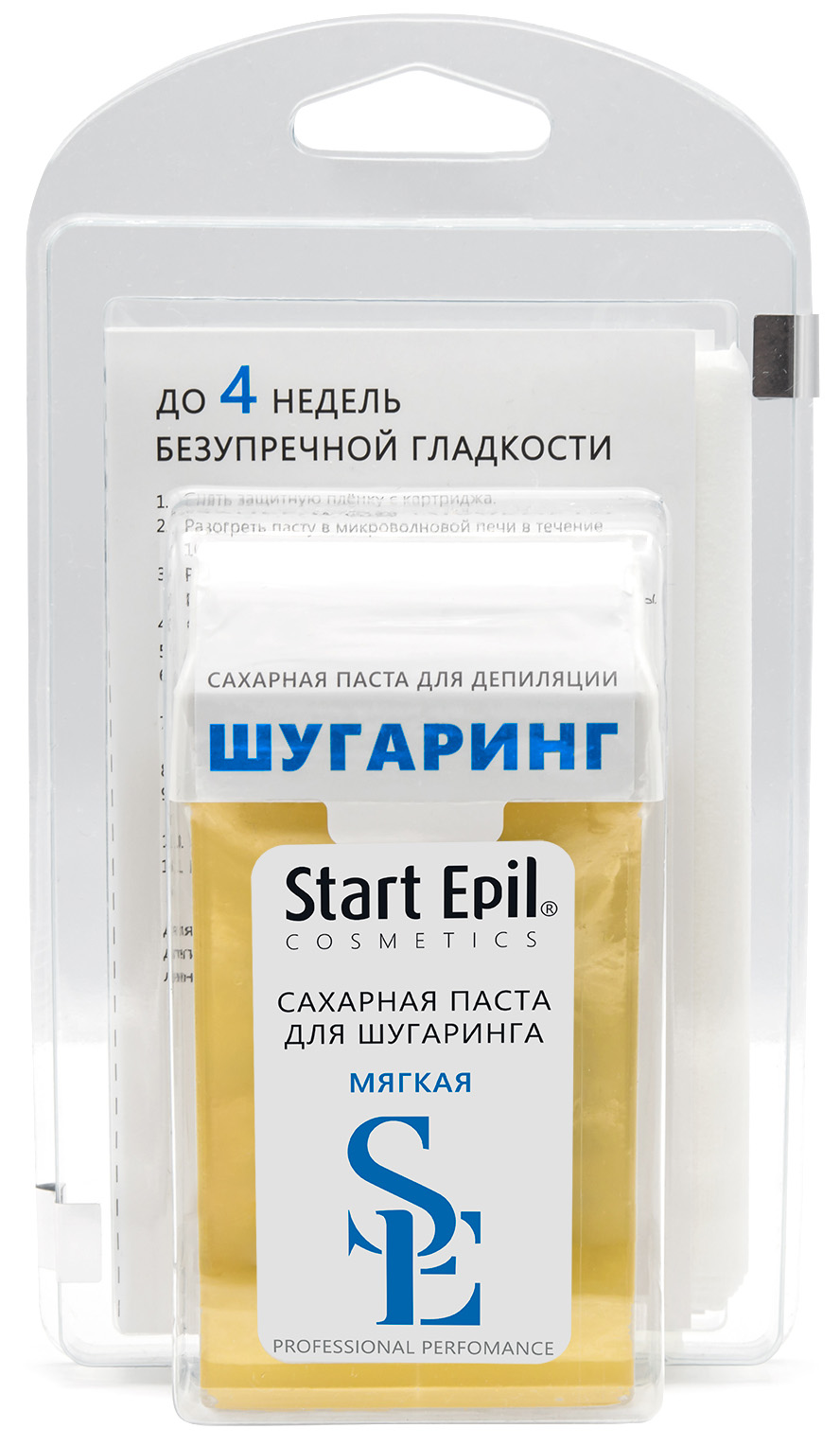 Aravia Professional Start Epil Набор для шугаринга (паста для депиляции в картридже Мягкая + полоски для депиляции) (Aravia Professional, Spa Депиляция)