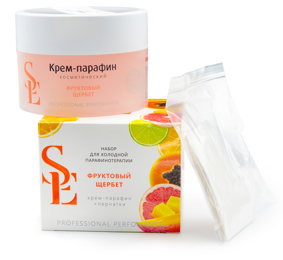 Аравия Профессионал Start Epil Набор для холодной парафинотерапии «Фруктовый щербет» (крем-парафин + перчатки) (Aravia Professional, Spa Депиляция) фото 3