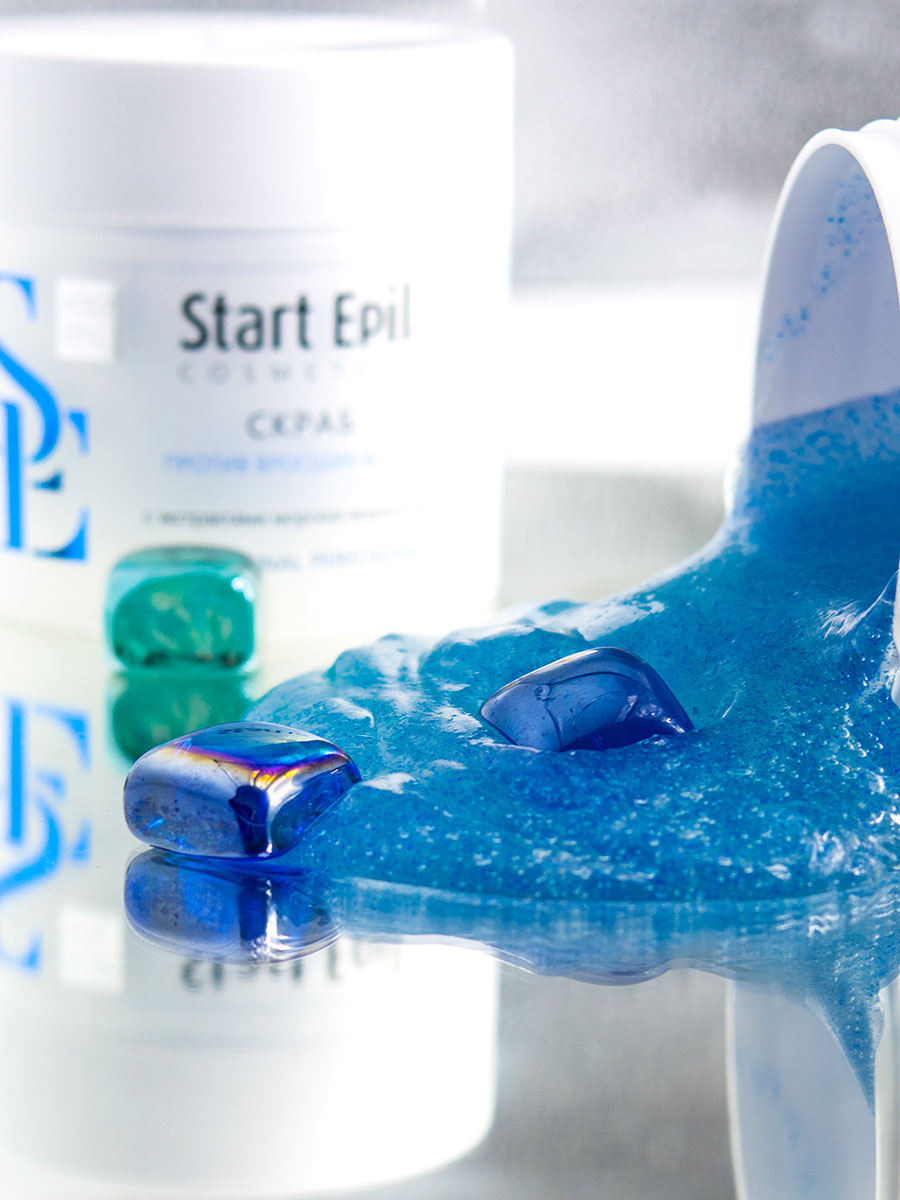 Аравия Профессионал Start Epil Скраб против вросших волос с экстрактами морских водорослей, 300 мл (Aravia Professional, Spa Депиляция) фото 5