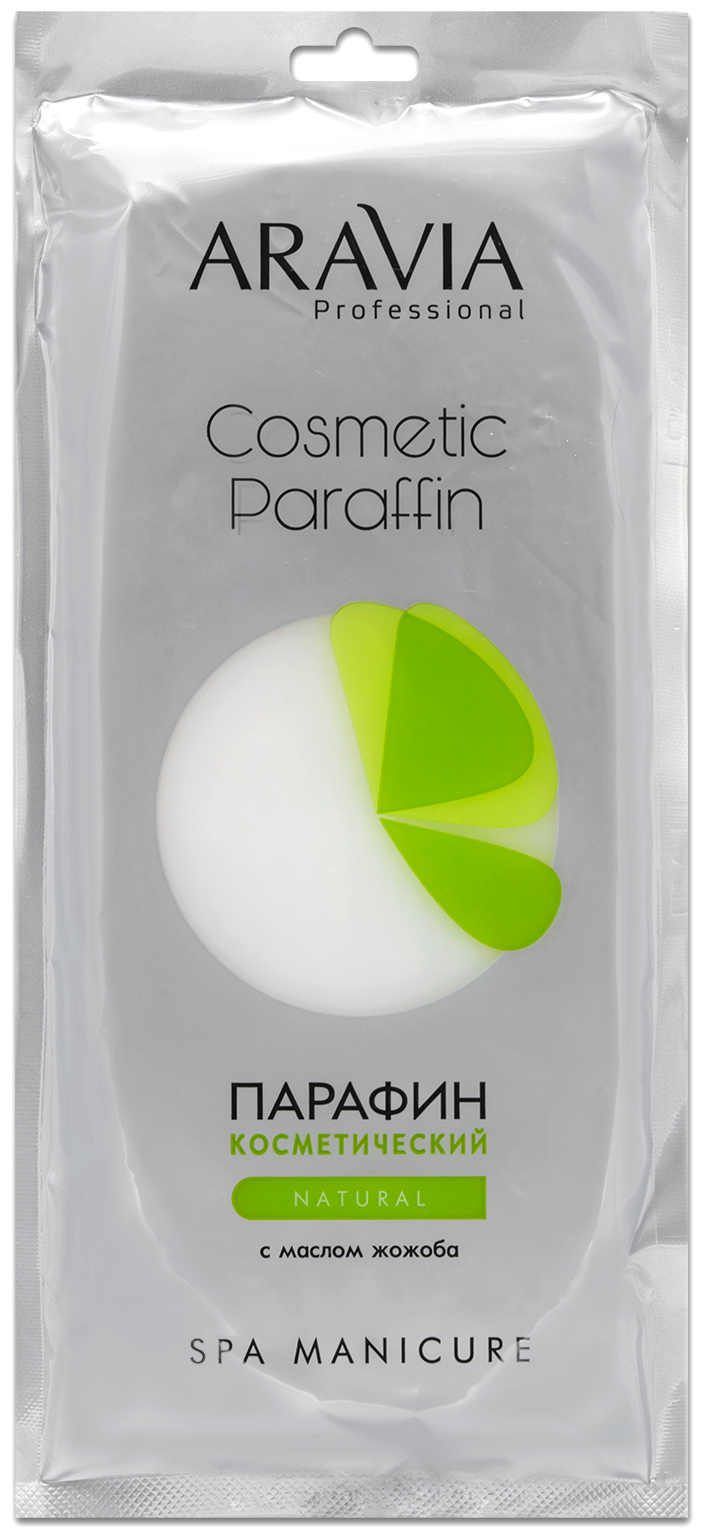 Aravia Professional Парафин косметический Natural с маслом жожоба, 500 гр (Aravia Professional, SPA маникюр) парафин косметический горячий парафин aravia professional тропический коктейль 500 гр с маслом