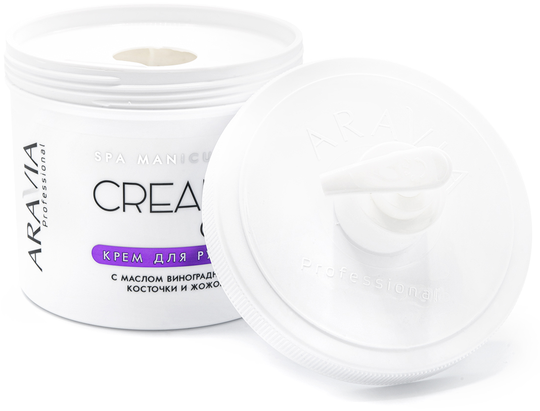 Аравия Профессионал Крем для рук с маслом виноградной косточки и жожоба, 550 мл (Aravia Professional, SPA маникюр) Аравия Профессионал Крем для рук с маслом виноградной косточки и жожоба, 550 мл (Aravia Professional, SPA маникюр) фото 2