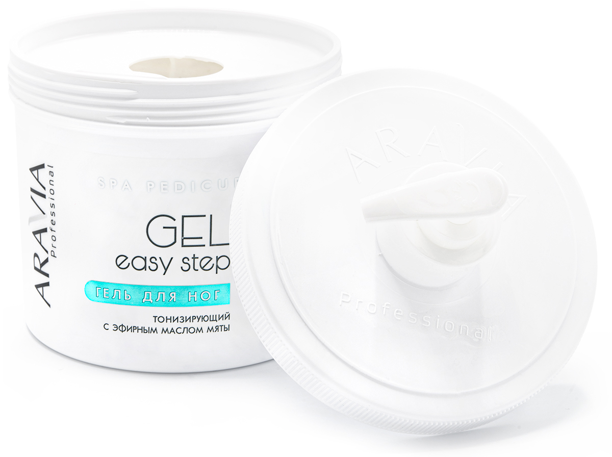 Аравия Профессионал Гель для ног тонизирующий Easy Step, 550 мл (Aravia Professional, SPA педикюр) Аравия Профессионал Гель для ног тонизирующий Easy Step, 550 мл (Aravia Professional, SPA педикюр) фото 2
