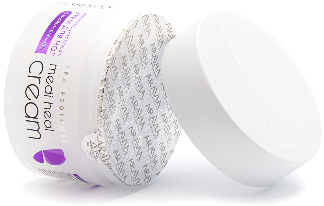 Аравия Профессионал Регенерирующий крем от трещин с маслом лаванды Medi Heal Cream, 150 мл (Aravia Professional, SPA педикюр) фото 2