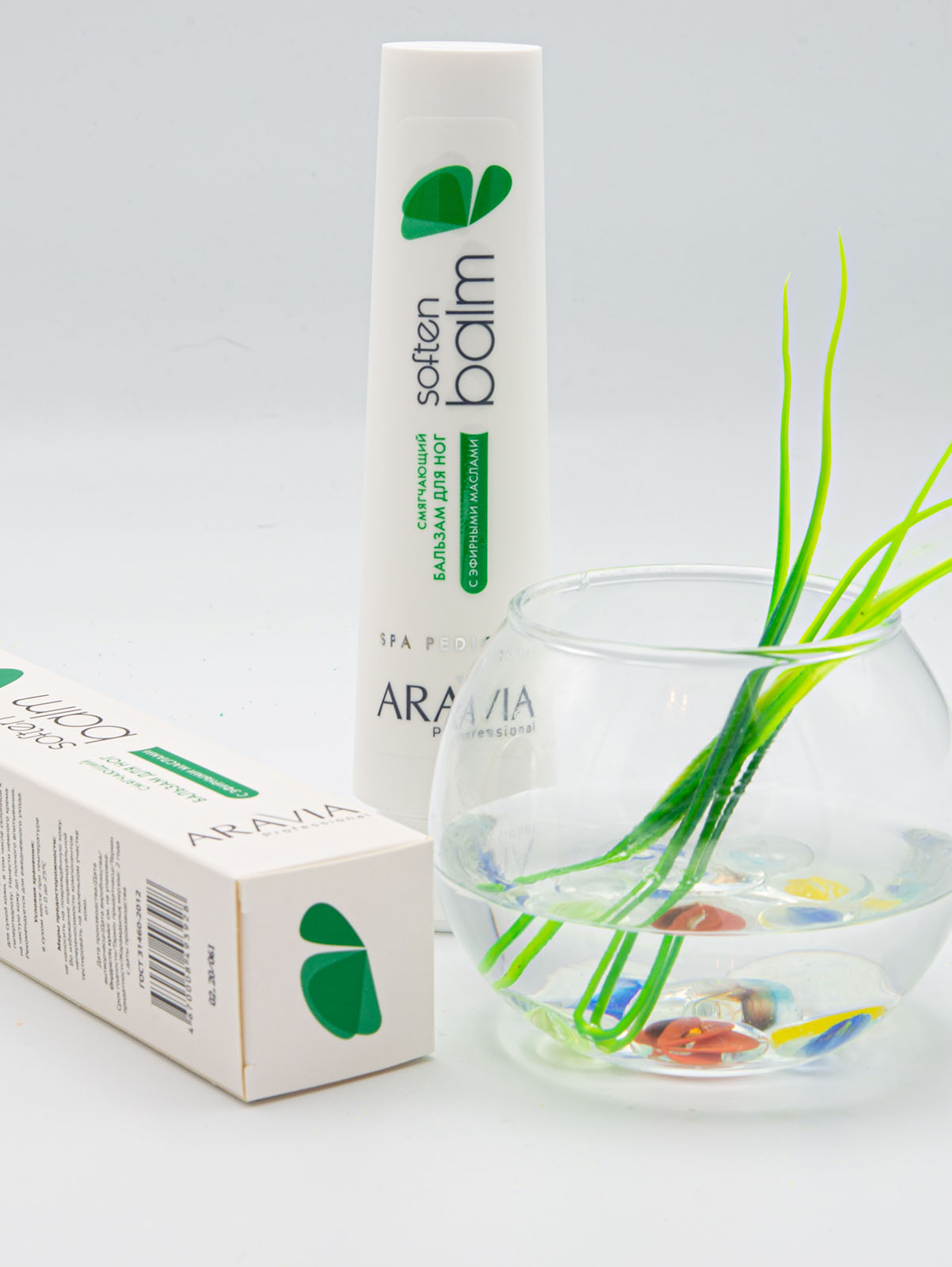 Аравия Профессионал Бальзам для ног смягчающий с эфирными маслами Soften Balm, 100 мл (Aravia Professional, SPA педикюр) фото 4