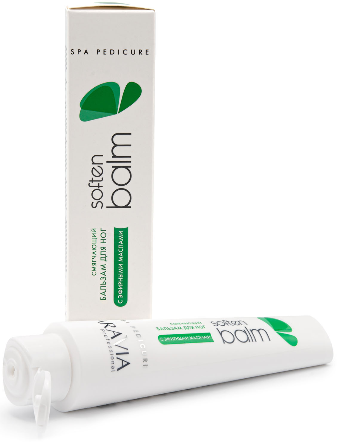 Аравия Профессионал Бальзам для ног смягчающий с эфирными маслами Soften Balm, 100 мл (Aravia Professional, SPA педикюр) фото 2