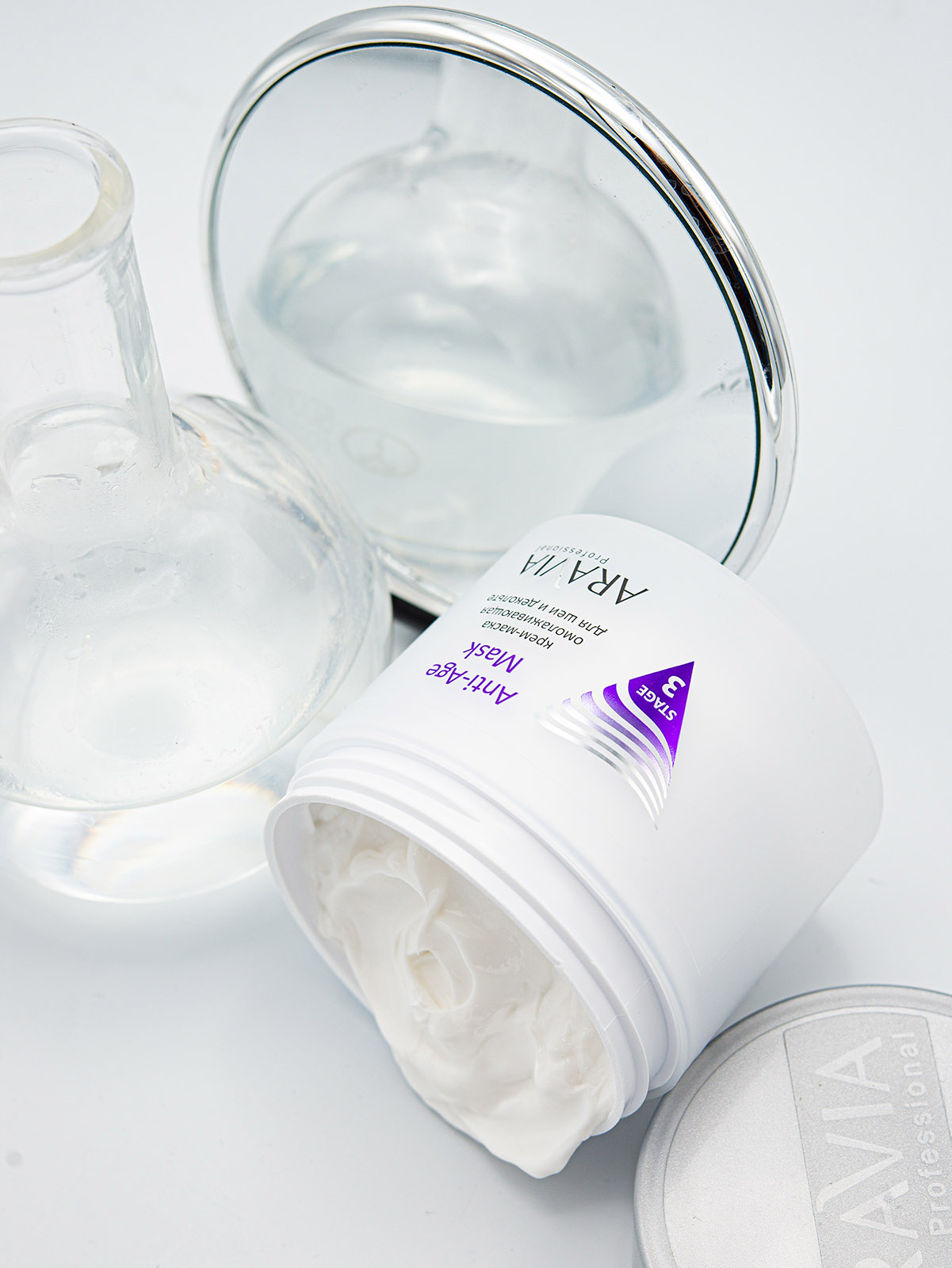 Аравия Профессионал Крем-маска омолаживающая для шеи и декольте Anti-Age Mask, 300 мл (Aravia Professional, Уход за лицом) фото 5