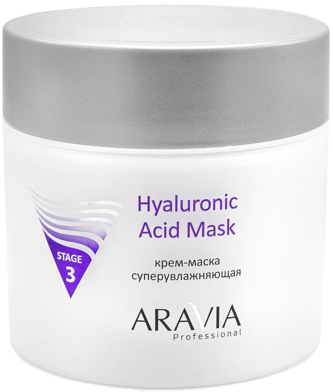 маска для лица aravia professional крем маска суперувлажняющая hyaluronic acid mask Aravia Professional Крем-маска суперувлажняющая Hyaluronic Acid Mask, 300 мл (Aravia Professional, Уход за лицом)