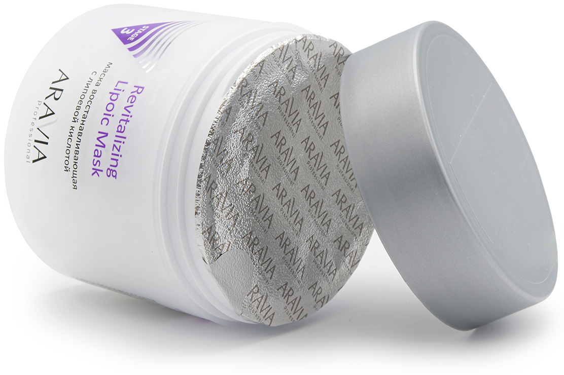 Аравия Профессионал Маска восстанавливающая с липоевой кислотой Revitalizing Lipoic Mask, 300 мл (Aravia Professional, Уход за лицом) фото 2