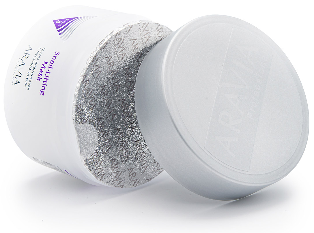Аравия Профессионал Маска лифтинговая с муцином улитки Snail-Lifting Mask, 150 мл (Aravia Professional, Уход за лицом) фото 2