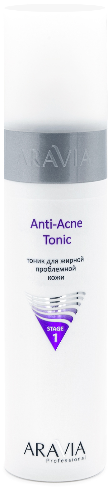 aravia professional крем сыворотка для проблемной кожи anti acne serum 150 мл aravia professional уход за лицом Aravia Professional Тоник для жирной проблемной кожи Anti-Acne Tonic, 250 мл (Aravia Professional, Уход за лицом)