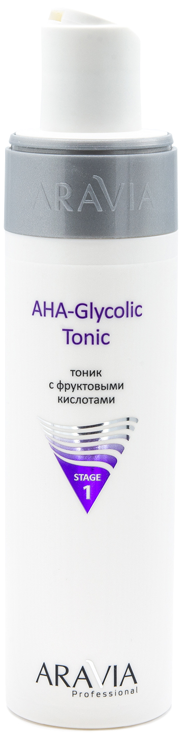 Аравия Профессионал Тоник с фруктовыми кислотами AHA Glycolic Tonic, 250 мл (Aravia Professional, Уход за лицом) Аравия Профессионал Тоник с фруктовыми кислотами AHA Glycolic Tonic, 250 мл (Aravia Professional, Уход за лицом) фото 1